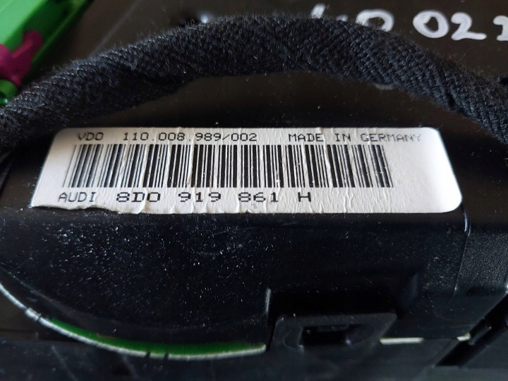 COMPTEUR COMPTEUR DE VITESSE AUDI A4 B5 8D 8D0919861H