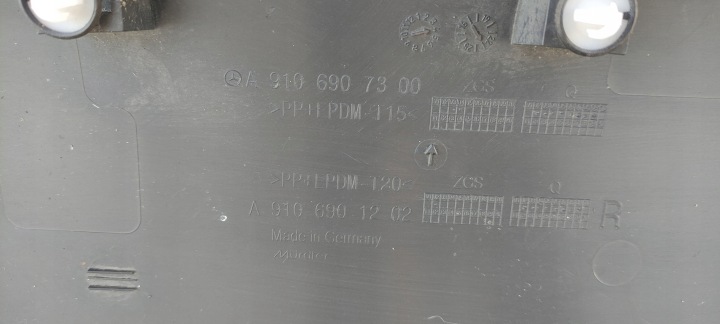 2022 MERCEDES SPRINTER FORMOWANIE A9106907300