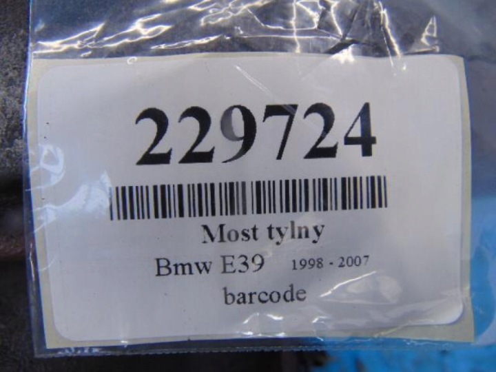 BMW E39 UNIVERSEL 2.5B GAZ PONT ARRIÈRE 1214331J