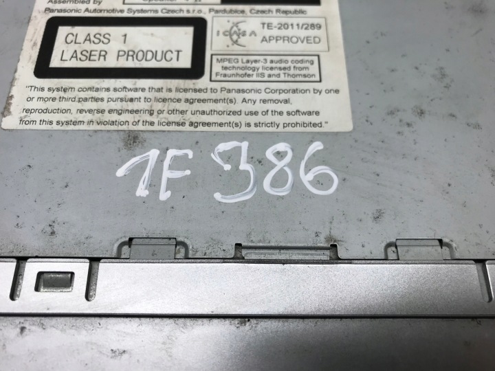 RADIO CD BT ÉCRAN 86140-0F010 TOYOTA VERSO 09-18 EUROPE