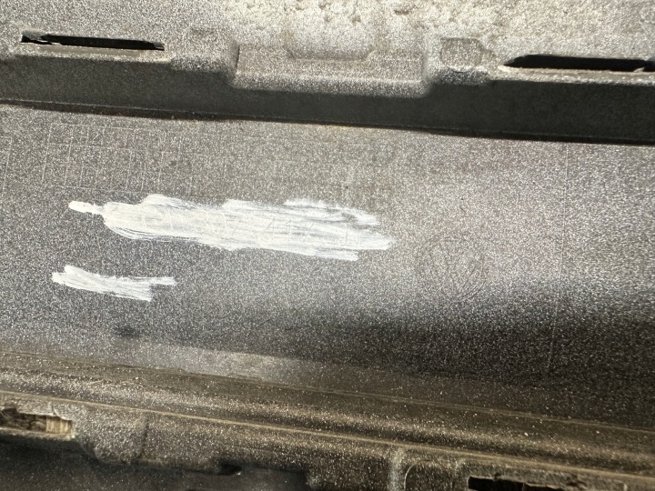VW T-ROC 2GA LIFT 21R- PARE-CHOCS ARRIÈRE ARRIÈRE 2GA807417J BLANCHE