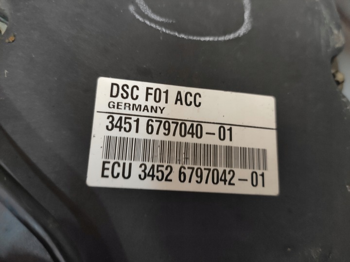 BMW 5 GT F07 3.0D N57 POMPE DE FREIN ABS ORIGINAL FONCTIONNEL 6785441