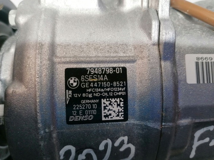 BMW F40 F44 B38 B46 B48 POMPE COMPRESSEUR DE CLIMATISATION 7948798