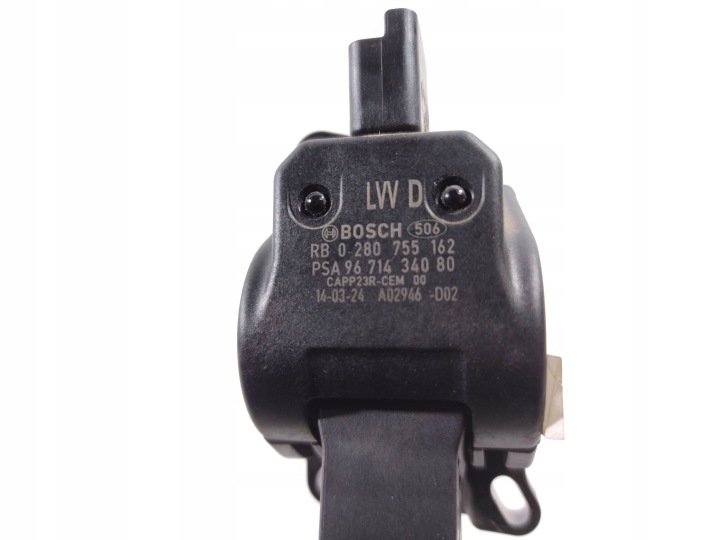 PÉDALE GAZ POTENTIOMÈTRE CITROEN C4 II 9671434080