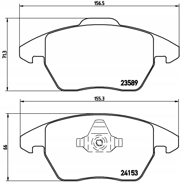 PLAQUETTES FREIN AVANT PEUGEOT 307 03- 2,0HDI