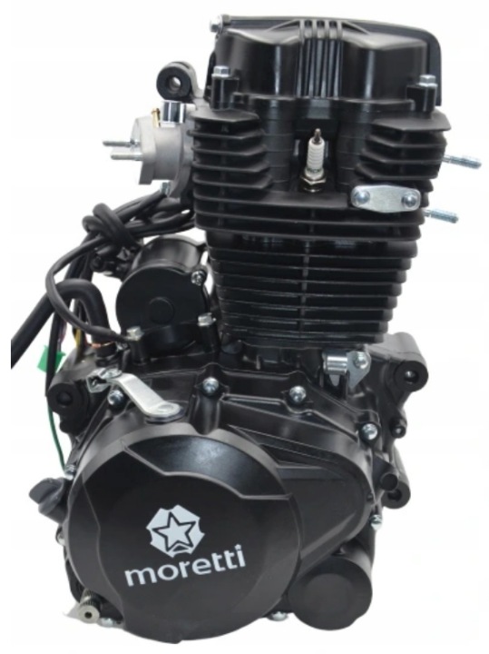 MOTEUR MORETTI VERTICAL 167FMM, 250CC 4T, 5-BIEGOWY MANUEL NOIR