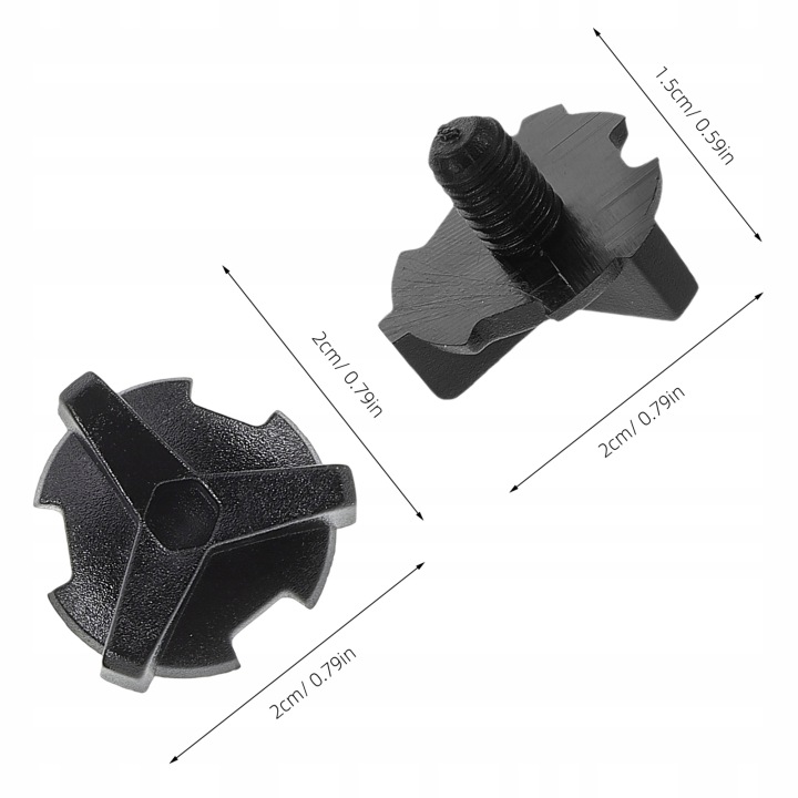 6 PIÈCES WYTRZYMALYCH VIS VERS SUPPORTS TABLEAU DE BORD CASQUES PC VERS KASKOW MOTOCROSSOWYCH