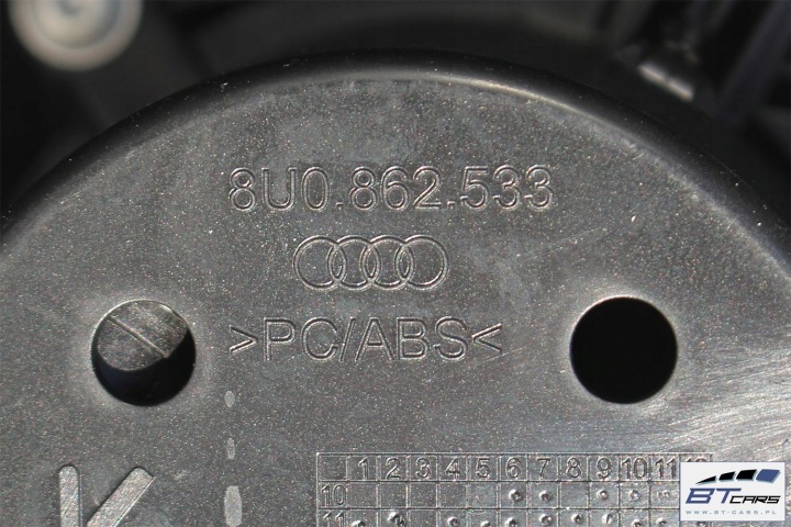 AUDI Q3 RESTYLAGE TUNNEL CENTRAL ACCOUDOIR 8U RESTYLAGE LIFT 8U0862533 8U1863240 8U0