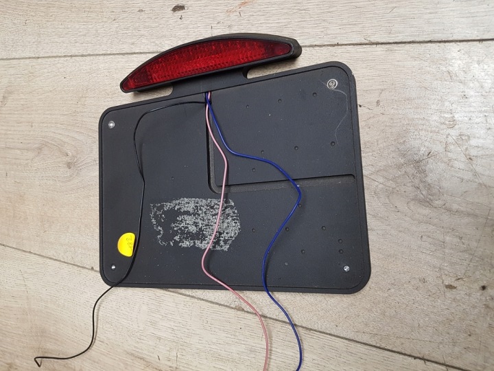 POIGNÉE NUMÉROS LATÉRAL PHARE LED HARLEY CHOPPER CRUISER