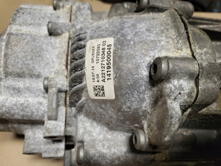 BOÎTE DE VITESSES AUTOMATIQUE MERCEDES AVEC W222 350 CDI V6 4MATIC 4X4 OE
