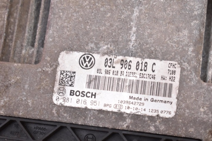 CONTRÔLEUR MOTEUR 03L906018C SKODA OCTAVIA 2 II 2.0 TDI 140 KM 08-13