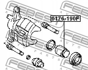 ZESTAWY REPAIR ZACISKOW HAM FEBEST 0176-AE190F photo 3 - milautoparts-fr.ukrlive.com