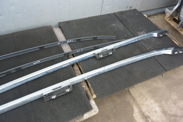 BARRES DE TOIT TOITS GAUCHE CHROME MERCEDES GL X164 LIFT
