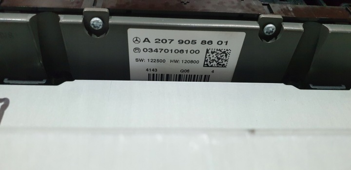 RADIO NAVIGATION MERCEDES E-KLASA W212 E350 LIFT