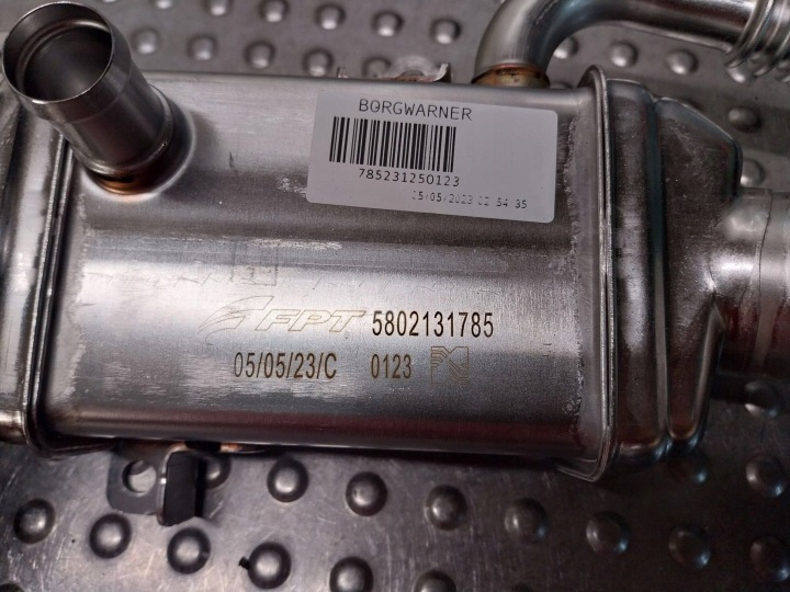 RADIATEUR GAZ D'ÉCHAPPEMENT EGR ORIGINAL 5802131785 FORD TRANSIT FIAT DUCATO 14-