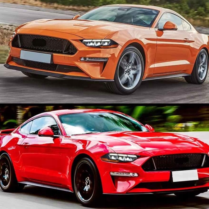 PHARES PHARES L+R VLAND LED LOOK NOUVEAU 2024- FORD MUSTANG VI 6 LIFT 18-23