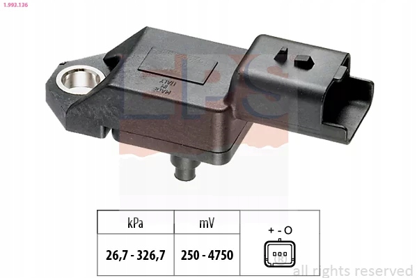 1-993-136 SENSOR CISN. AIRE CITROEN 06- 