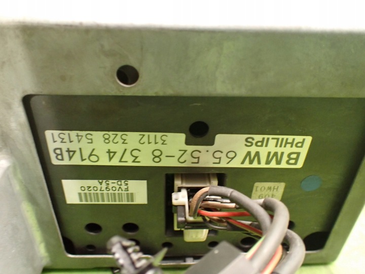 RADIO NAVIGATION BMW E39 97R 65528375123 902201401234 65528374914B