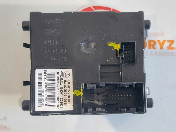 MERCEDES C IV W205 C CLASS C220 2.2 CDI 14R MODULE CLIMATISATION A2059004013