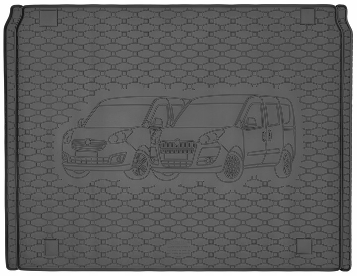 FIAT DOBLO II 5OS 2010-2020 ALFOMBRILLA PARA DE MALETERO 