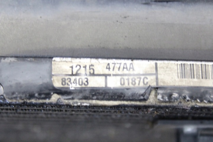 ENSEMBLE RADIATEURS CHRYSLER 300 C (LX) 04598001AG 21745617 3.0L 160KW 2007