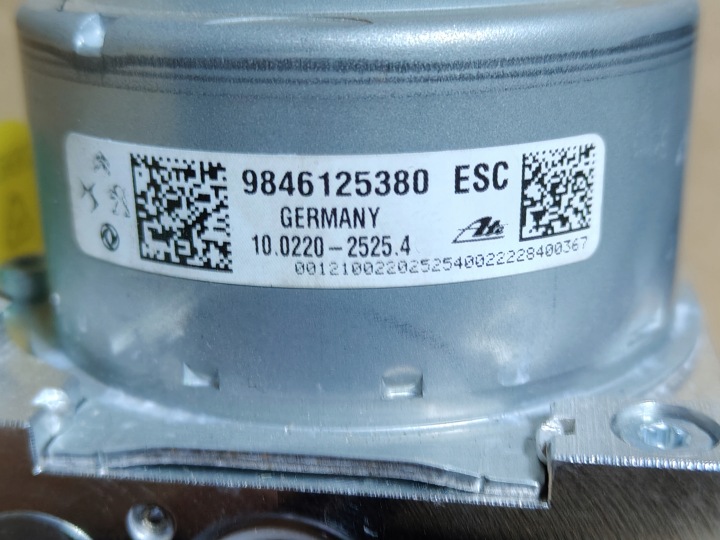 OPEL CORSA F MOKKA NEUF POMPE ABS 9846125380 10,0917-3952,3 KODOW. SANS VOITURE