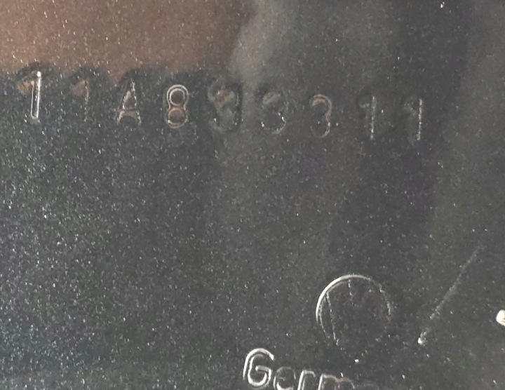 VW ID4 ID.4 PORTES GAUCHE ARRIÈRE 11A833311 LC9X NOIR METALIK