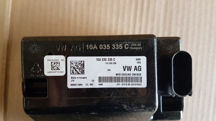 VW ID3 ID.3 IMITATOR GÉNÉRATEUR SON MOTEUR 10A035335C