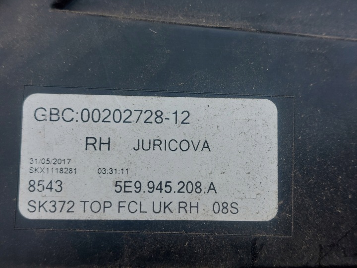 SKODA OCTAVIA III LIFT UNIVERSEL PHARE DROIT ARRIÈRE DROITE ARRIÈRE LED 5E9945208A 16-