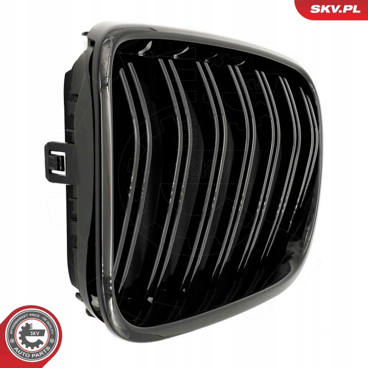 GRILLE GRILLES 66SKV252 DOUBLE MOULURE NOIR BRILLANT BMW X3 F25 51712337762
