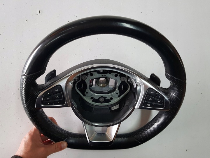 MERCEDES C CLASSE W205 14-18R VOLANT CUIR A0004603803 AUTOMATE