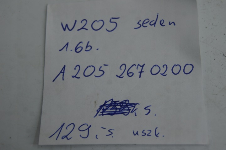 POMMEAU DE VITESSE CHANGEMENTS VITESSE CARTER W205 C-KLASA BERLINE