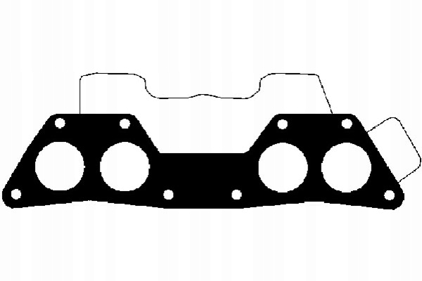 JOINT D'ÉTANCHÉITÉ COLLECTEURS ECHAP MITSUBISHI ZASTAPIONE PRZEZ:13067309 AJS