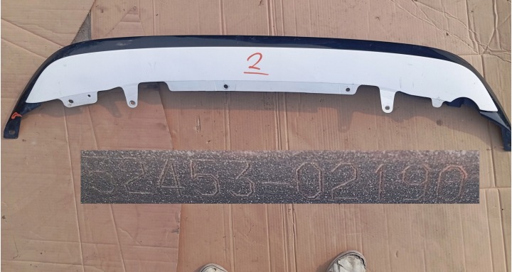 DOUBLURE LÈVRE PARE-CHOCS BAS ARRIÈRE SPOILER TOYOTA COROLLA E21 UNIVERSEL