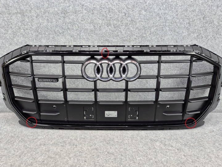 AUDI Q8 4M CALANDRE RADIATEUR GRILLE OE 4M8853651 4M8853651A 4M8853651C NOIR