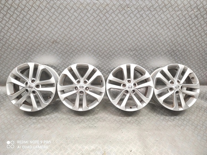 LLANTAS DE ALUMINIO 17'' 5X114.3 ET47 17X7J NISSAN QASHQAI J10 JUKE F15 PULSAR 