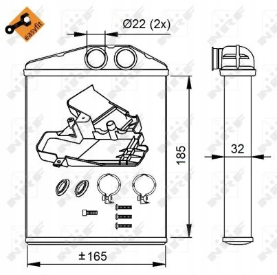 54275 CALENTADOR OPEL VECTRA C 02- 