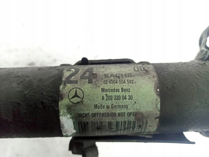 MERCEDES-BENZ CLK A209 C209 2003 ARRIÈRE CÔTÉ GAUCHE ENSEMBLES SUSPENSIONS