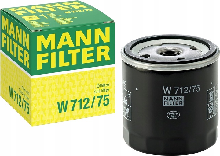 MANN-FILTER EN 712/75 FILTRO ACEITES 
