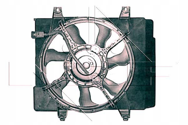 NRF47685 VENTILADOR DEL RADIADOR (CON OBUDOWA) KIA PICA 