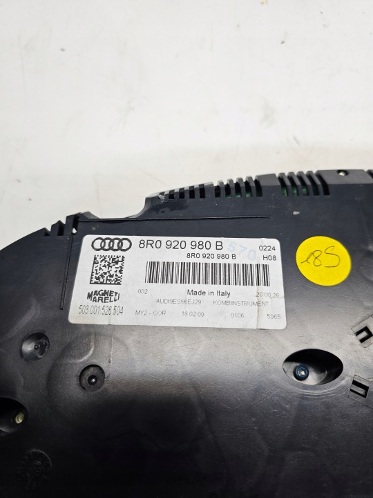 COMPTEUR TABLEAU DE BORD AUDI Q5 8R 2.0 TDI 8R0920980B UK