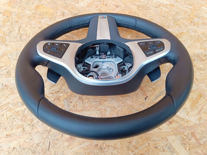 BMW G01 X3 G02 X4 LIFT ORIGINAL VOLANT MODULE CUIR 5000KM COMME NEUF