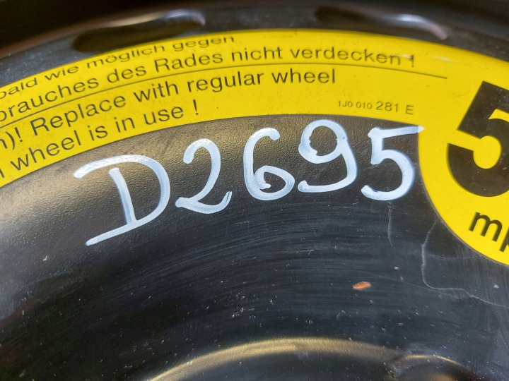 AUDI A3 II 8P GOLF V LEON II KOLO RÉGLAGE 125/70/16 96M 5X112 1K0601027F