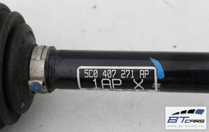 VW THE BEETLE DEMI-ARBRE AVANT DROITE 5C0407272AN 5C0 407 272 AN 5C AVANT
