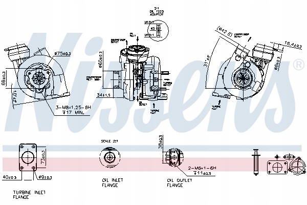 TURBOCOMPRESSEUR VW T4 BUS 70XB, 70XC, 7DB, 7DW 2.5