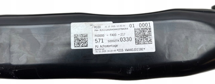 CHÂSSIS CHÂSSIS BERCEAU TRAVERSE ARRIÈRE VW TIGUAN III 3WA505235AF NEUF ORIGINAL