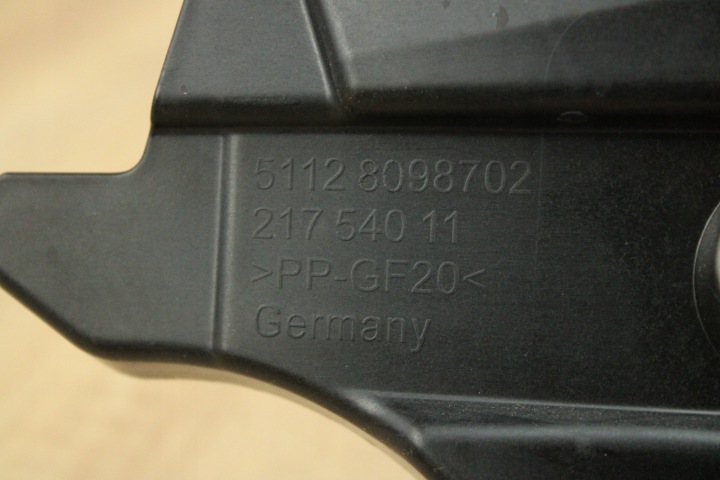 ORIGINAL GLISSIÈRE FIXATION PARE-CHOCS ARRIÈRE MODULE BMW G30 G31 8098702 34KM!