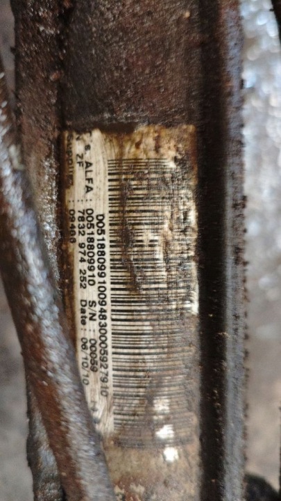 CRÉMAILLÈRE DE DIRECTION ALFA ROMEO 159 00518809910