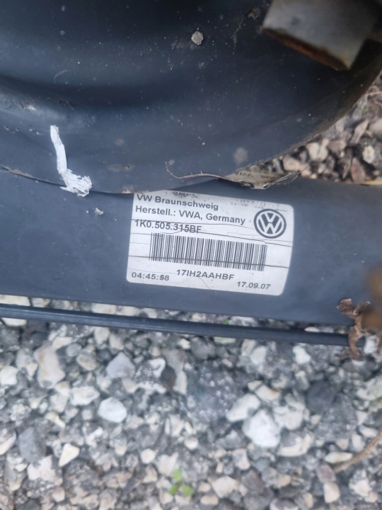 POUTRE ARRIÈRE SEAT AUDI GOLF SKODA 1K0505315BF