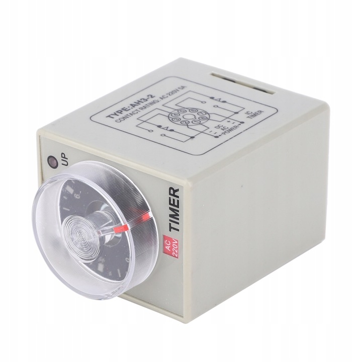 AH3-2 RELAIS CZASOWY AC 220V 5A 60S MINUTERIE 8PIN